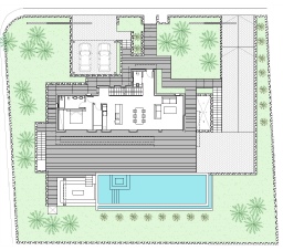 Ground floor Villa Da Vinci  by Ferullo Group s.l.